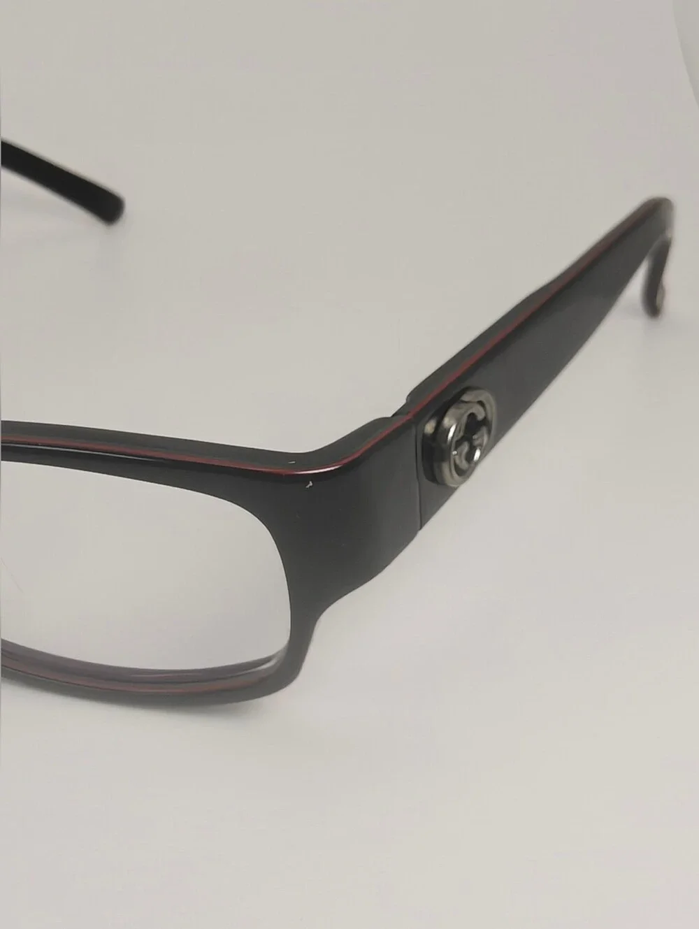 Gucci GG 3152. GTW. Women's Black Rectangular Reading Glasses. Italy